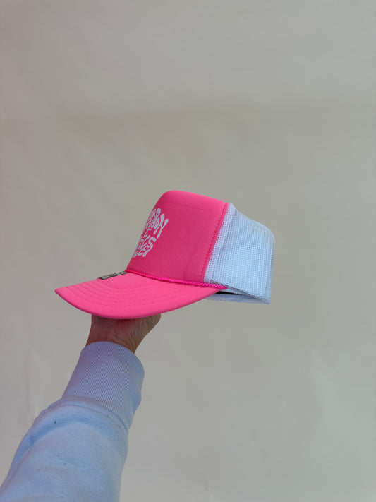 B&B Pink Trucker