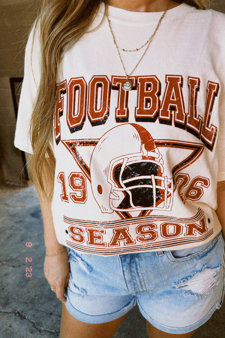 FOOTBALL SEASON CUSTOM TEE