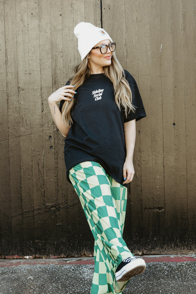 Sideline social club graphic tee