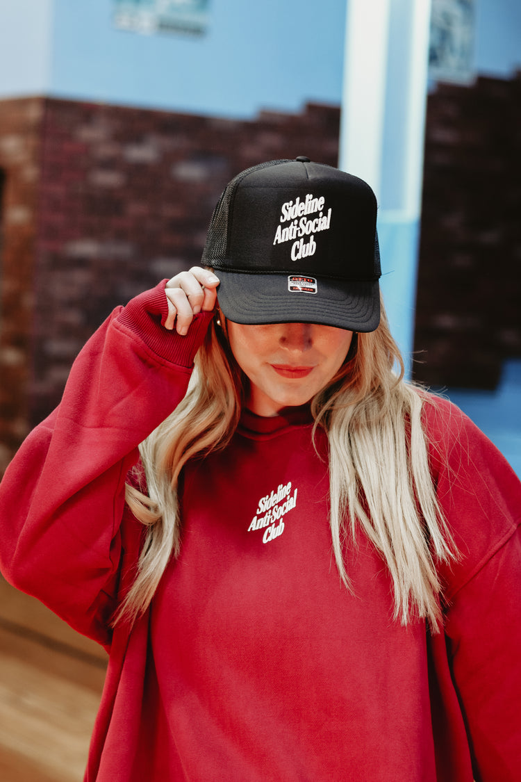 SIDELINE ANTI-SOCIAL CLUB TRUCKER HAT