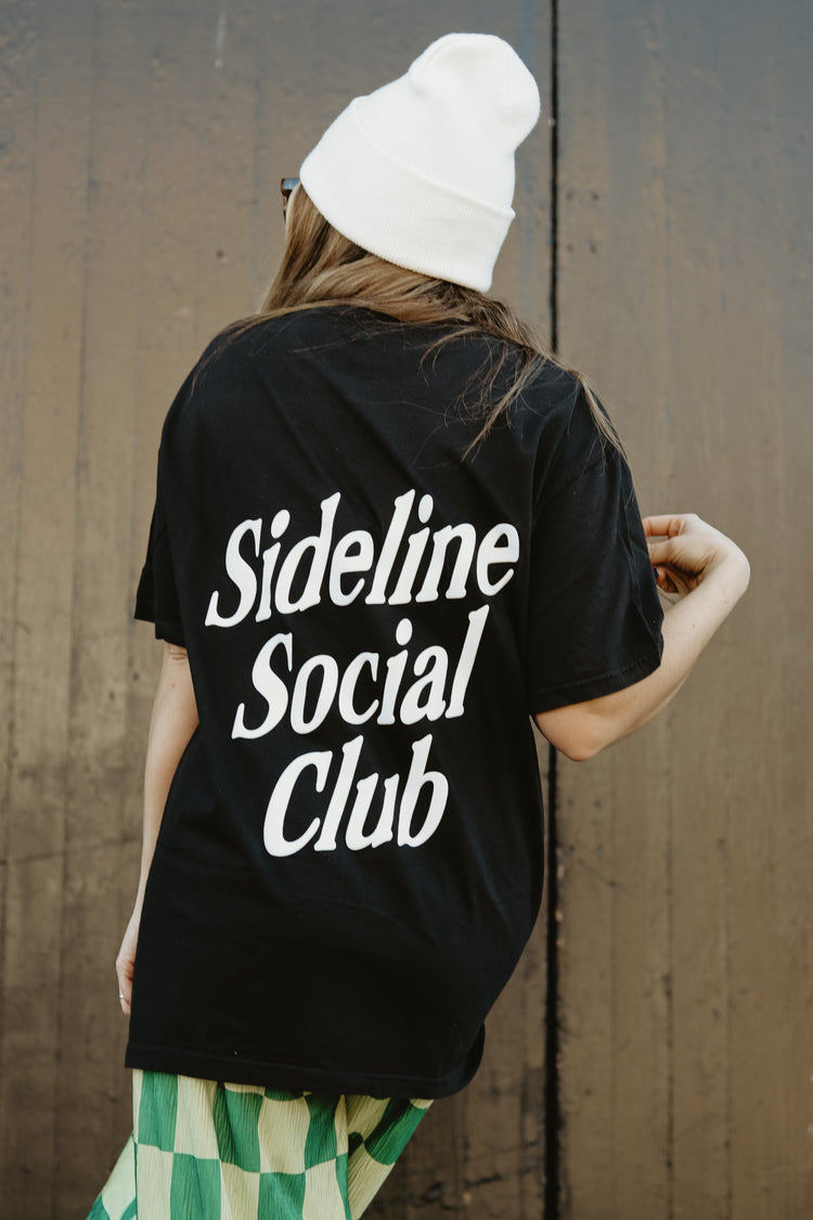 Sideline social club graphic tee