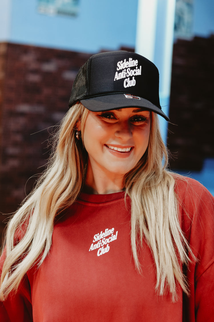 SIDELINE ANTI-SOCIAL CLUB TRUCKER HAT