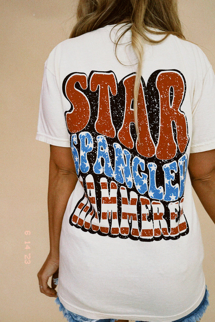 STAR SPANGLED HAMMER TEE