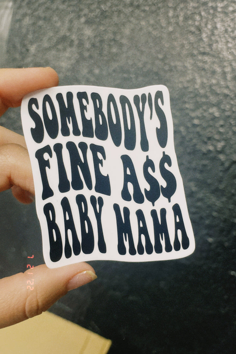 BABY MAMA sticker